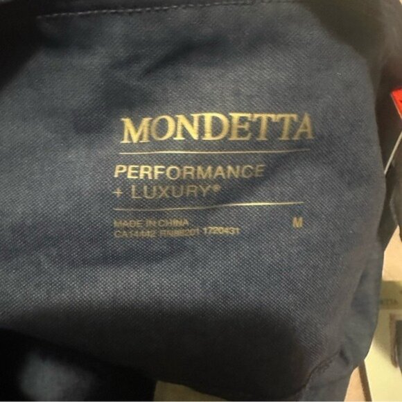 Mondetta Performance Luxury High Waist Leggings Navy Blue Size M Activewear - Picture 7 of 11